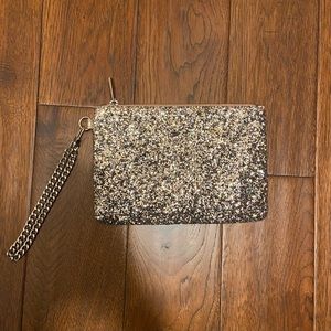 Express Sequin Wristlet